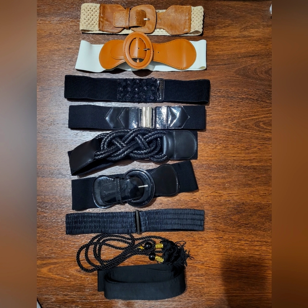 Belts size small-medium